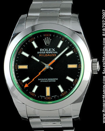 Rolex Anniversary Green