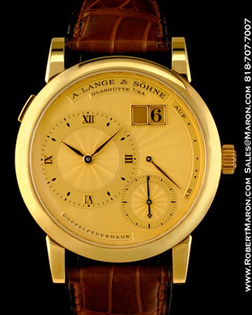 A. LANGE & SOHNE LANGE 1A LIMITED EDITION GUILLOCHE 