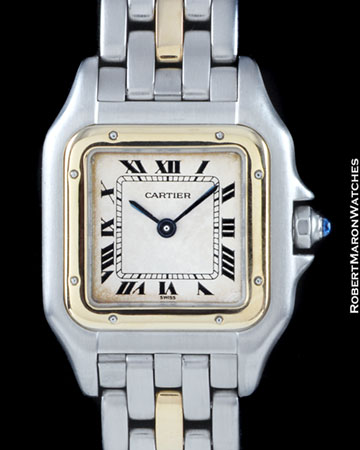 CARTIER MINI PANTHERE STEEL & 18K