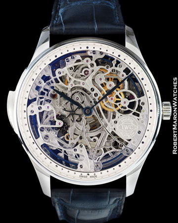 IWC IW524101 PORTUGUESE MINUTE REPEATER SKELETON 18K