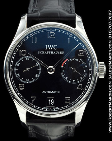 IWC 5001 PORTUGUESE 7 DAY POWER RESERVE STEEL