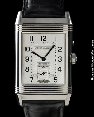 JAEGER LECOULTRE 270.840.544 REVERSO DAY NIGHT STEEL
