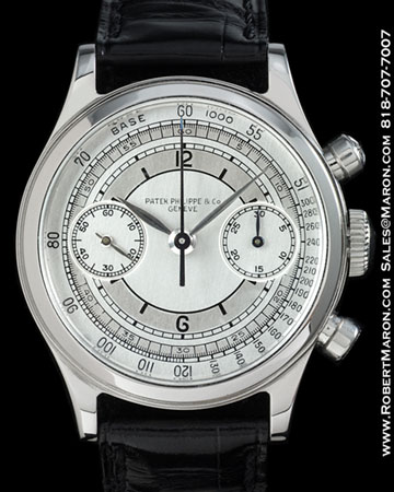 PATEK PHILIPPE 1463 CHRONOGRAPH CHAPTER DIAL STEEL