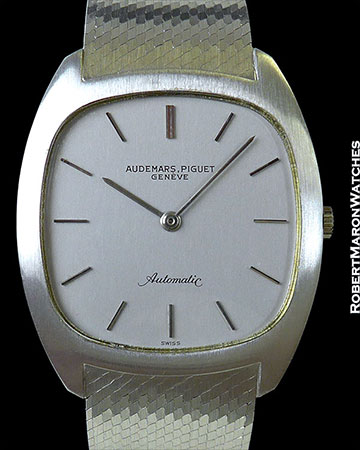 AUDEMARS PIGUET 18K WHITE GOLD ULTRA-THIN AUTOMATIC NEW OLD STOCK