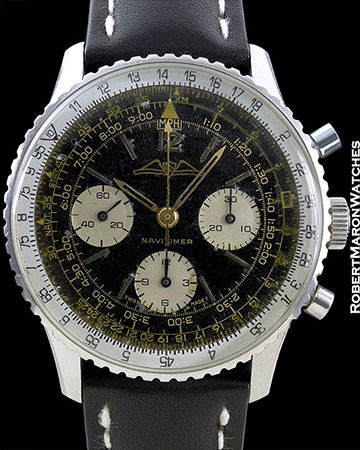 BREITLING NAVITIMER STAINLESS STEEL AOPA DIAL PAPERS