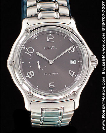 EBEL 1911 STEEL GREY DIAL SUBSIDIARY SECONDS