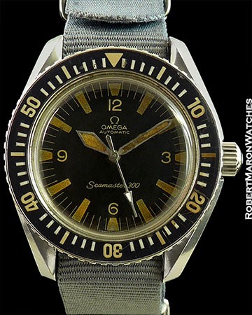OMEGA 165.024 SEAMASTER 300 STAINLESS AUTOMATIC SWORD HANDS