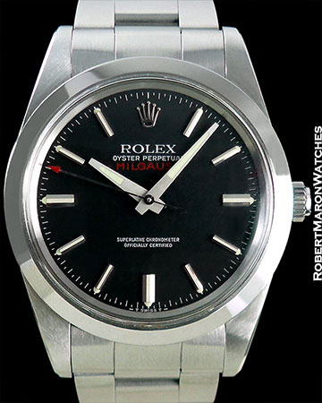 ROLEX 1019 MILGAUSS STAINLESS STEEL BOX PAPERS