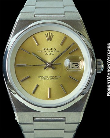 ROLEX 1530 OYSTER PERPETUAL DATE STAINLESS AUTOMATIC