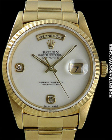 ROLEX REF 18238 DAY-DATE WITH INCREDIBLY RARE AGATE STONE DIAL ORIGINAL PAPERS 