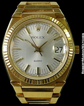 ROLEX 5100 BETA 21 ELECTRONIC 18K NEW OLD STOCK