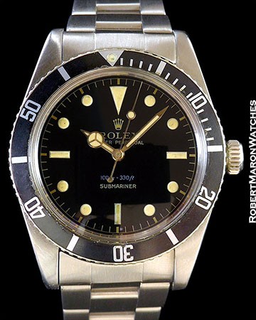 ROLEX 5508 SUBMARINER STAINLESS AUTOMATIC 