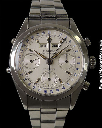ROLEX DATOCOMPAX 6236 TRIPLE DATE CHRONOGRAPH JEAN CLAUDE KILLY STEEL