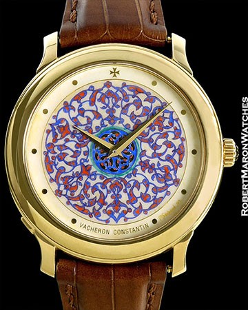 VACHERON CONSTANTIN REF 43064 w/ CHAMPLEVÉ ENAMEL HAND PAINTED DIAL LIMITED EDITION OF 10