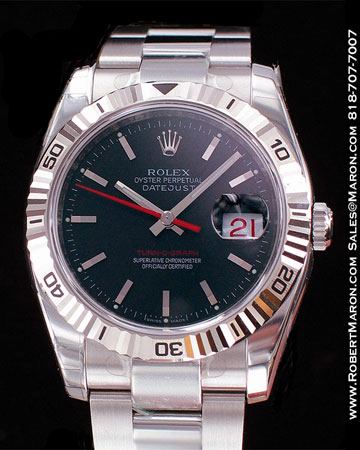 ROLEX OYSTER PERPETUAL DATEJUST TURN-O-GRAPH 116264