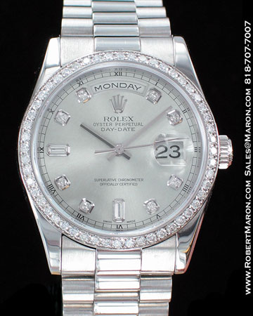 ROLEX OYSTER PERPETUAL DAY-DATE PLATINUM