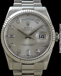 ROLEX DAY-DATE PRESIDENT WHITE GOLD
