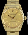 ROLEX 1005 OYSTER PERPETUAL 14K