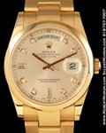 ROLEX DAY DATE PRESIDENT 118205 18K ROSE OYSTER
