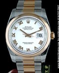 ROLEX DATEJUST 11620 TWO-TONE STEEL & ROSE GOLD
