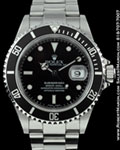 ROLEX SUBMARINER 16610 STAINLESS STEEL AUTOMATIC 