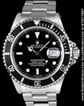 ROLEX SUBMARINER 168000 TRANSITIONAL STAINLESS STEEL