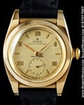 ROLEX OYSTER PERPETUAL BUBBLE BACK 3130 14K