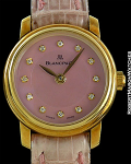 BLANCPAIN LADYBIRD 18K ROSE GOLD LIMITED EDITION MOP DIAL