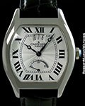 CARTIER COLLECTION PRIVÉE TORTUE POWER RESERVE 18K WHITE GOLD LIMITED EDITION