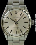 ROLEX OYSTER PERPETUAL STEEL & 18K WHITE GOLD 1005 