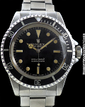 ROLEX REF 5513 SUBMARINER GILT DIAL BOX/PAPERS/TAGS CIRCA 1967